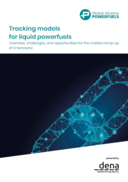 Discussion paper: Tracking models for liquid powerfuels